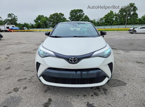 NMTKHMBX8LR111852 2020 TOYOTA C-HR White Вид спереду