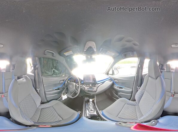 NMTKHMBX8LR111852 2020 TOYOTA C-HR White Панорамний вид салону 360°