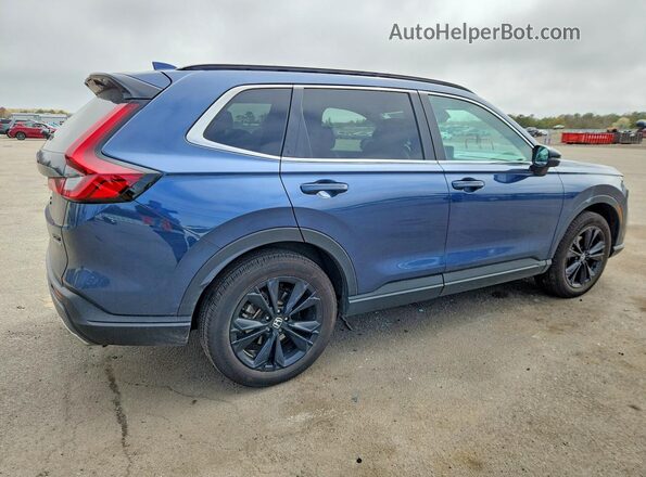 NY77538 2025 HONDA CR-V Blue Trasero derecho