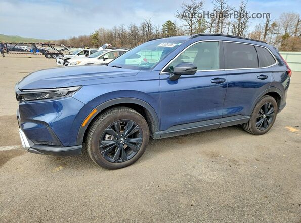 NY77538 2025 HONDA CR-V Blue Vista tres cuartos delantera izquierda