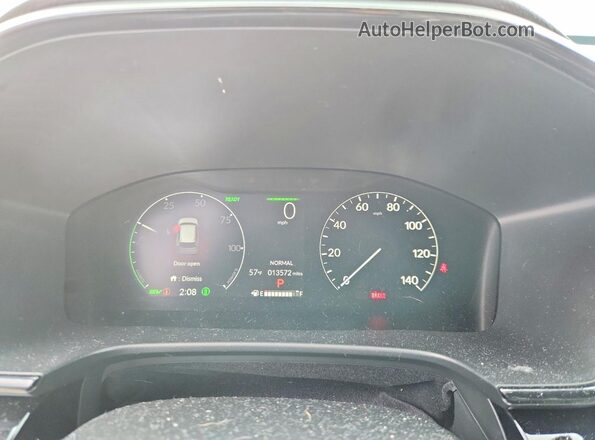 NY77538 2025 HONDA CR-V Blue Vista del cuadro de instrumentos