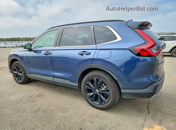 NY77538 2025 HONDA CR-V Blue Trasero izquierdo