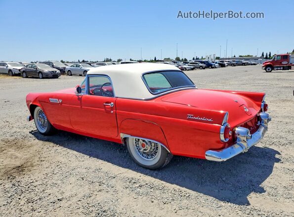 P5FH184860 1955 FORD THUNDERBIRD Two Tone Հետևի ձախ
