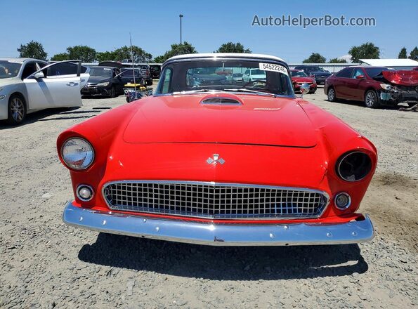 P5FH184860 1955 FORD THUNDERBIRD Two Tone Դիմացի տեսք