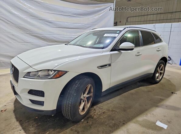 SADCJ2BV2HA098148 2017 JAGUAR F-PACE Белый Передняя левая четверть