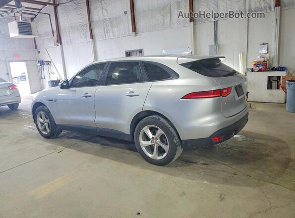 SADCJ2BV4HA898000 2017 JAGUAR F-PACE Silver Trasero izquierdo