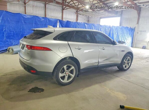 SADCJ2BV4HA898000 2017 JAGUAR F-PACE Silver Trasero derecho