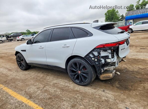 SADCJ2EX0MA669403 2021 JAGUAR F-PACE Белый Задняя левая четверть