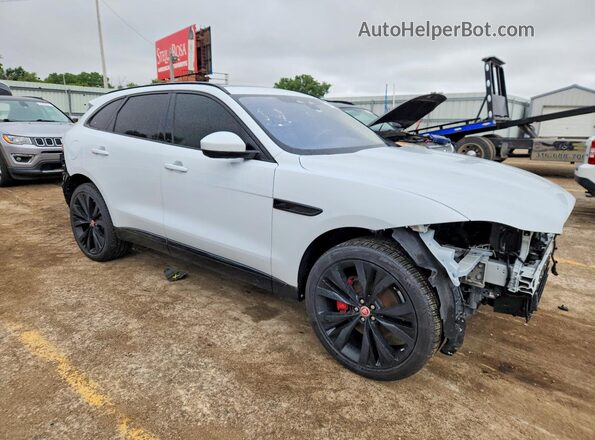 SADCJ2EX0MA669403 2021 JAGUAR F-PACE Белый Передняя правая четверть
