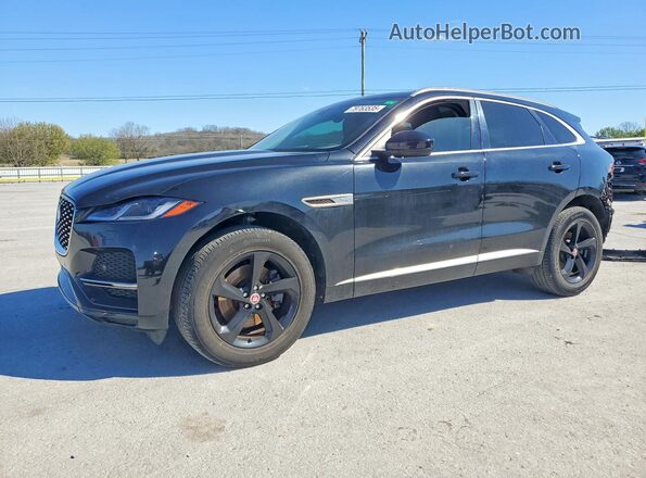 SADCJ2EX0PA713601 2023 JAGUAR F-PACE Черный Передняя левая четверть