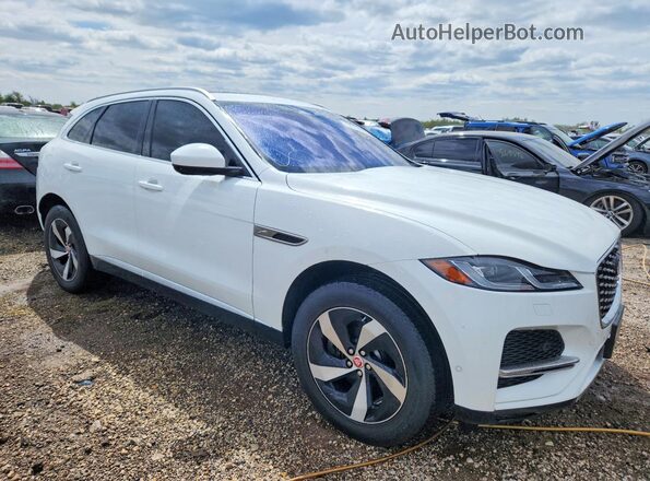 SADCJ2EX4MA665094 2021 JAGUAR F-PACE Белый Передняя правая четверть