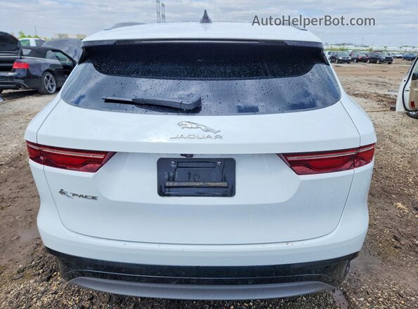 SADCJ2EX4MA665094 2021 JAGUAR F-PACE Белый Вид сзади