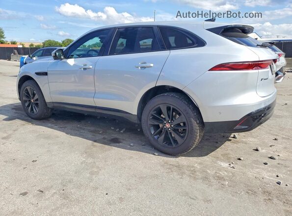 SADCJ2EX9MA684109 2021 JAGUAR F-PACE Silver Tył lewy