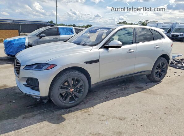 SADCJ2EX9MA684109 2021 JAGUAR F-PACE Silver Przód lewy