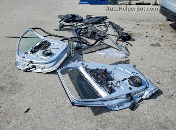 SADCJ2EX9MA684109 2021 JAGUAR F-PACE Silver Widok naklejki z numerem VIN