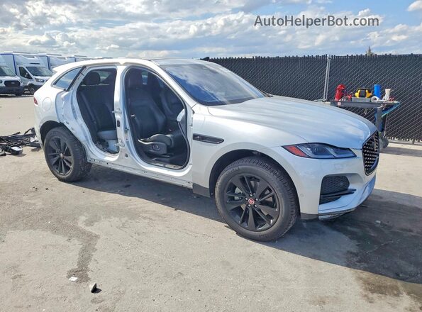 SADCJ2EX9MA684109 2021 JAGUAR F-PACE Silver Przód prawy