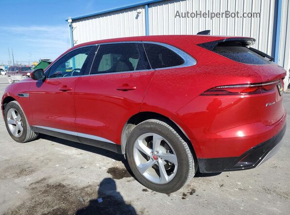 SADCJ2EXXPA707451 2023 JAGUAR F-PACE Красный Задняя левая четверть