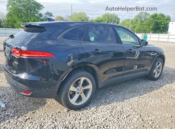 SADCJ2FN4JA276383 2018 JAGUAR F-PACE Черный Задняя правая четверть