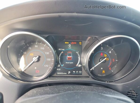 SADCJ2FN4JA276383 2018 JAGUAR F-PACE Черный Вид щитка приборов