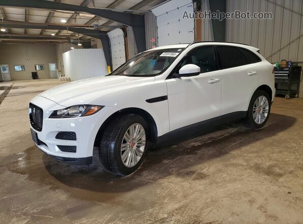 SADCJ2FN8KA356528 2019 JAGUAR F-PACE White Vista tres cuartos delantera izquierda