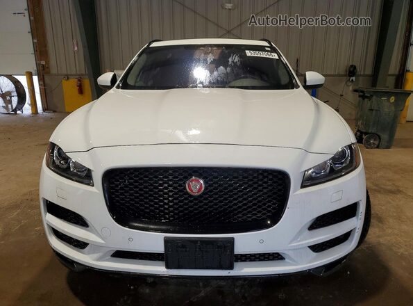 SADCJ2FN8KA356528 2019 JAGUAR F-PACE White Vista frontal