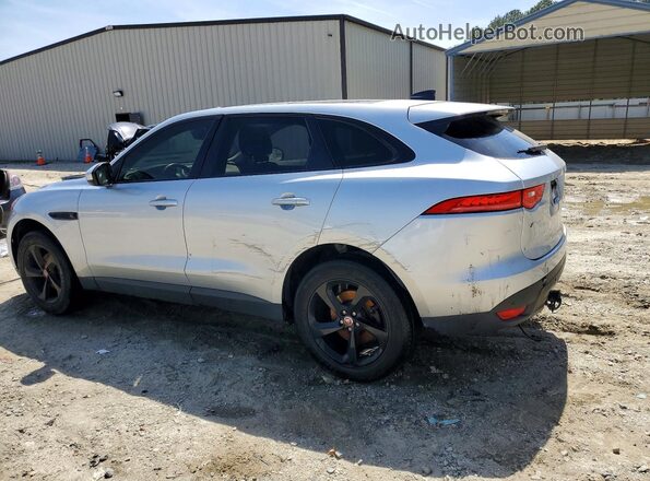 SADCJ2FX1LA619039 2020 JAGUAR F-PACE Silver Trasero izquierdo