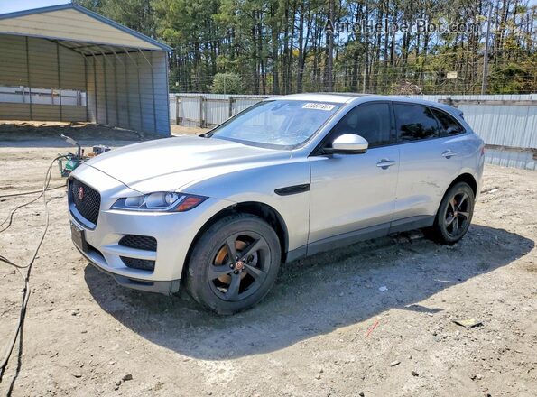 SADCJ2FX1LA619039 2020 JAGUAR F-PACE Silver Vista tres cuartos delantera izquierda