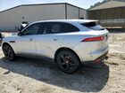 2020 Jaguar F-pace Premium Silver vin: SADCJ2FX1LA619039 Damage: Left Rear Door, Heavy Scratch, > 12 Inches