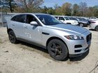 2020 Jaguar F-pace Premium Silver vin: SADCJ2FX1LA619039 Damage: Right Front Window, Missing, Replacement Required