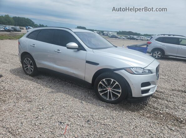 SADCJ2FX2KA610543 2019 JAGUAR F-PACE Silver Front right