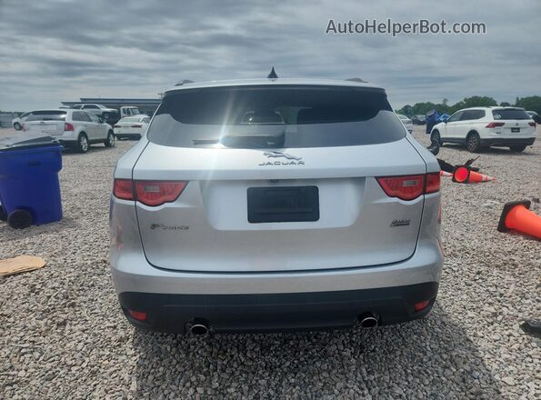SADCJ2FX2KA610543 2019 JAGUAR F-PACE Silver Rear view