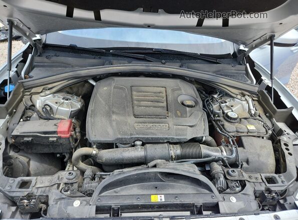 SADCJ2FX2KA610543 2019 JAGUAR F-PACE Silver Engine compartment view