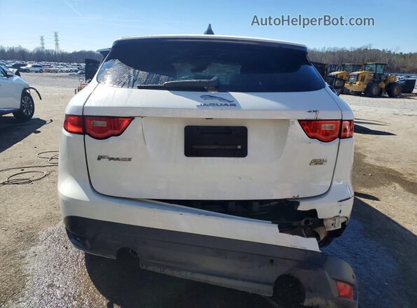 SADCJ2FX2LA645536 2020 JAGUAR F-PACE Белый Вид сзади
