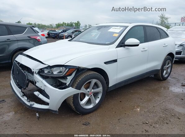 SADCJ2FX3KA603259 2019 JAGUAR F-PACE White Front left