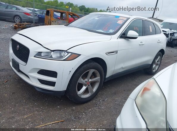 SADCJ2FX5LA655297 2020 JAGUAR F-PACE White Przód lewy
