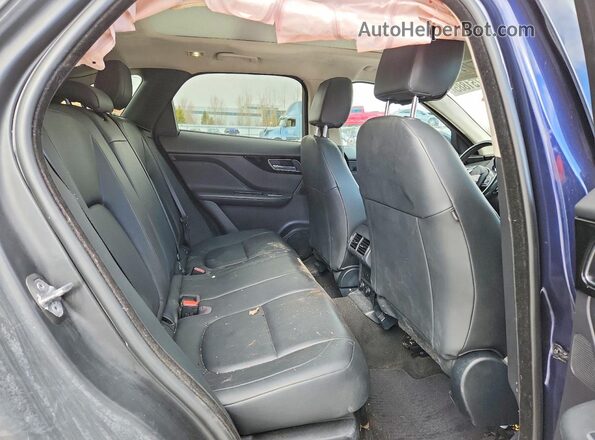 SADCJ2FX7KA606892 2019 JAGUAR F-PACE Blue Vista interior trasera