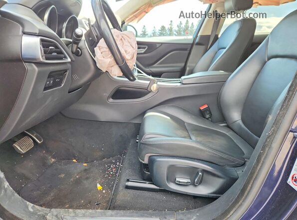 SADCJ2FX7KA606892 2019 JAGUAR F-PACE Blue Vista interior delantera