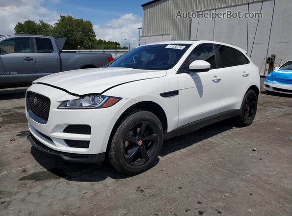 SADCJ2FX7LA643779 2020 JAGUAR F-PACE Белый Передняя левая четверть