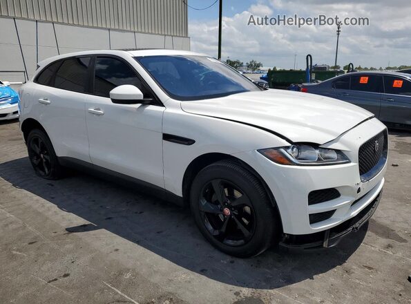SADCJ2FX7LA643779 2020 JAGUAR F-PACE Белый Передняя правая четверть
