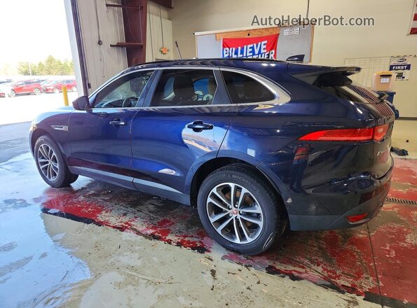 SADCJ2FX9KA359701 2019 JAGUAR F-PACE Blue Tył lewy