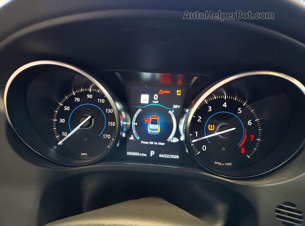 SADCJ2FX9KA359701 2019 JAGUAR F-PACE Blue Widok zestawu wskaźników