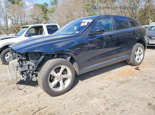 SADCJ2FXXKA601783 2019 JAGUAR F-PACE Черный Передняя левая четверть