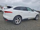 2018 Jaguar F-pace Premium White vin: SADCJ2GX5JA237057