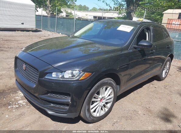 SADCK2BN3HA097605 2017 JAGUAR F-PACE Черный Передняя левая четверть