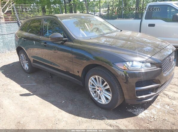 SADCK2BN3HA097605 2017 JAGUAR F-PACE Черный Передняя правая четверть