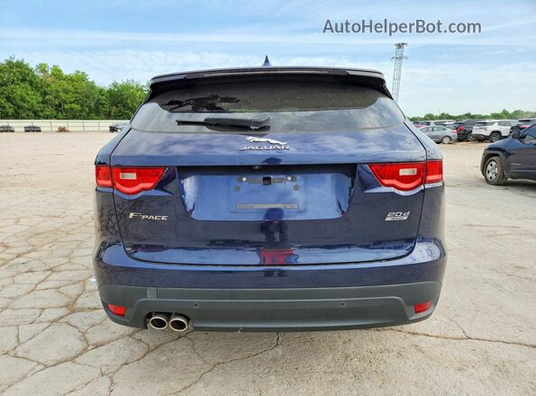 SADCK2BN7HA496243 2017 JAGUAR F-PACE Синий Вид сзади