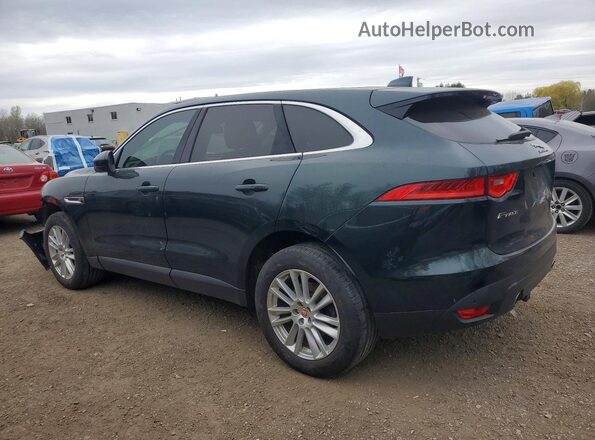 SADCK2BV2HA095361 2017 JAGUAR F-PACE Зеленый Задняя левая четверть