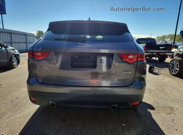 SADCK2BV7HA898246 2017 JAGUAR F-PACE Gray Rear view