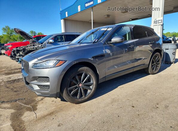 SADCK2BV7HA898246 2017 JAGUAR F-PACE Gray Front left