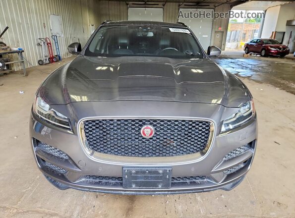 SADCK2FN0JA293288 2018 JAGUAR F-PACE Серый Вид спереди
